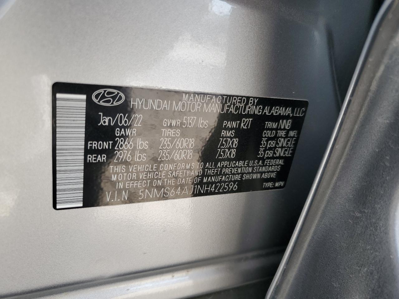 2022 Hyundai Santa Fe - Image 14