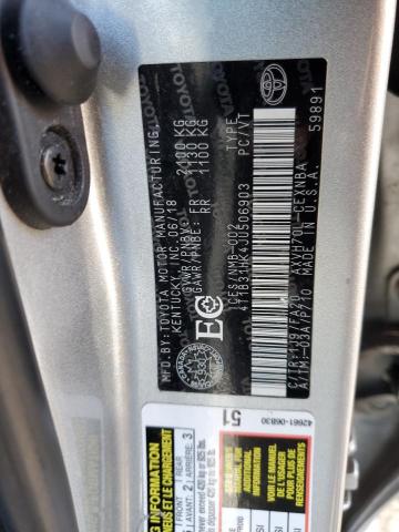2018 TOYOTA CAMRY LE