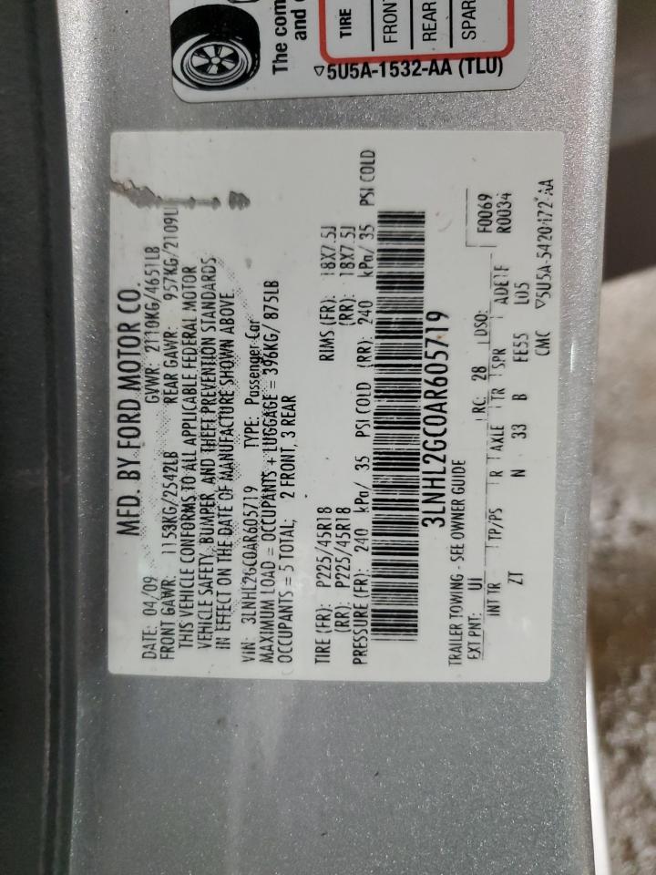 2010 Lincoln MKZ - Image 12