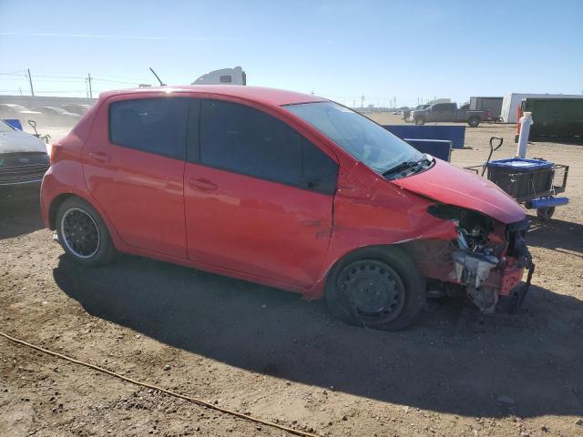  TOYOTA YARIS 2016 Czerwony