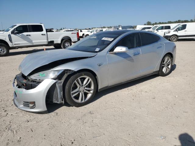 Hatchbacks TESLA MODEL S 2013 Silver