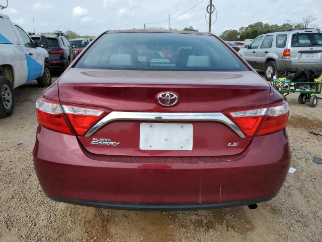  TOYOTA CAMRY 2015 Czerwony