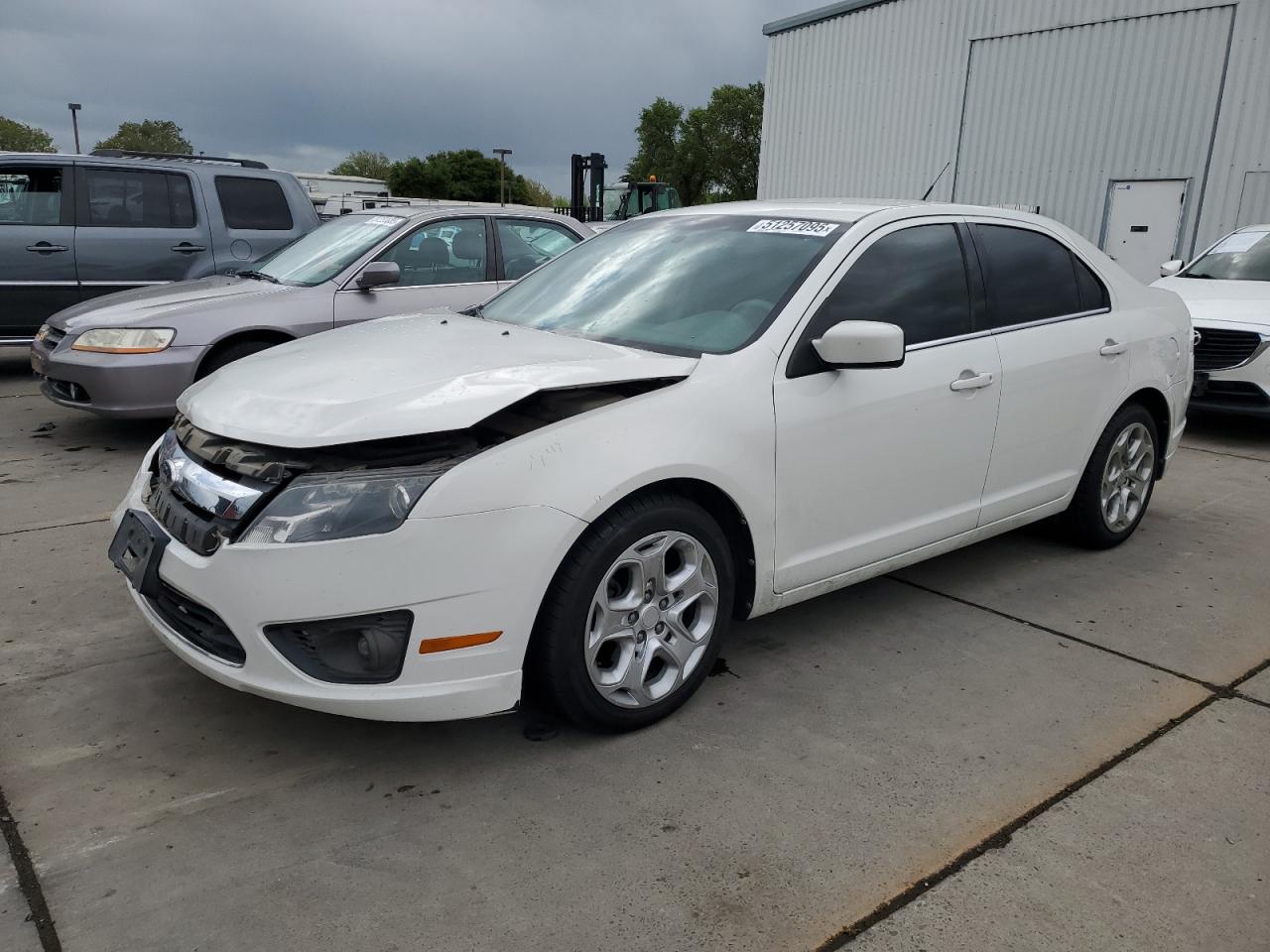 2010 Ford Fusion Se იყიდება Sacramento-ში, CA - Front End