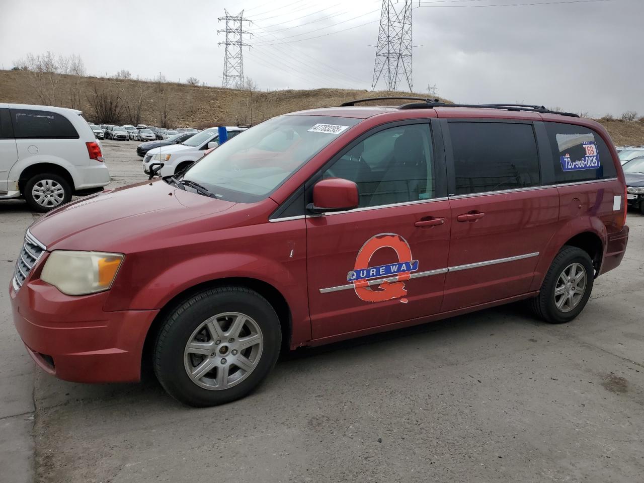 2010 Chrysler Town & Country Touring en Venta en Littleton, CO - Rear End