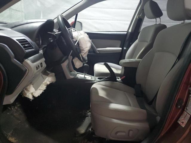 Parquets SUBARU FORESTER 2014 Czerwony
