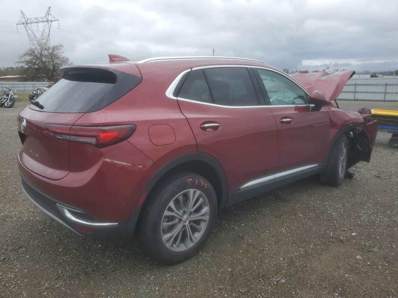 2023 Buick Envision Preferred red null gasoline LRBAZLR45PD036074 photo #4