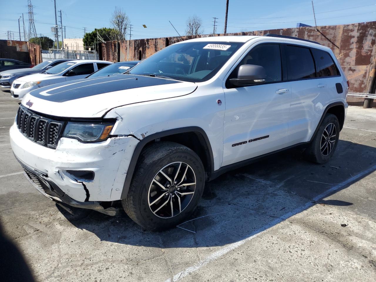 2021 Jeep Grand Cherokee Trailhawk იყიდება Wilmington-ში, CA - Front End