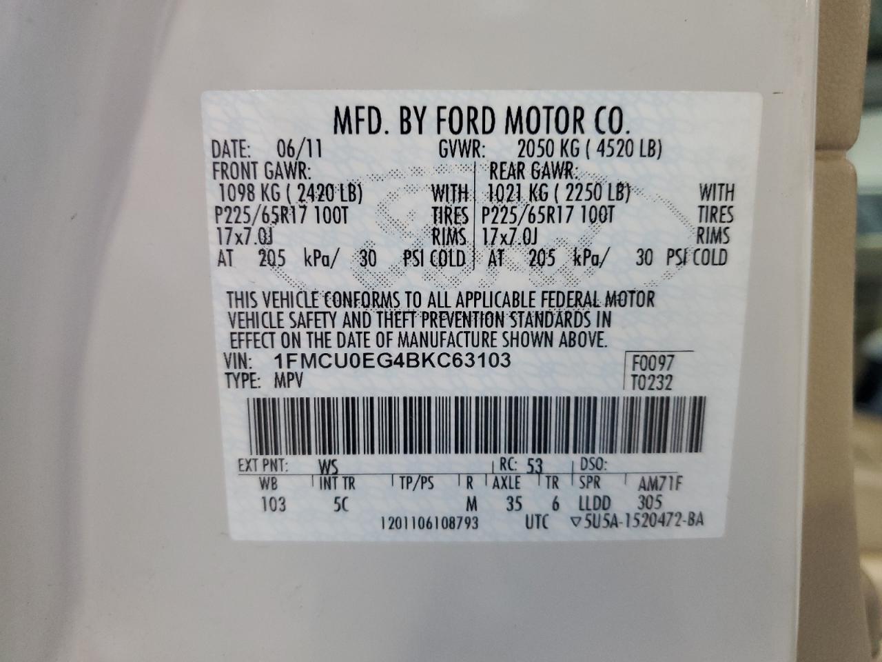 2011 Ford Escape - Image 13