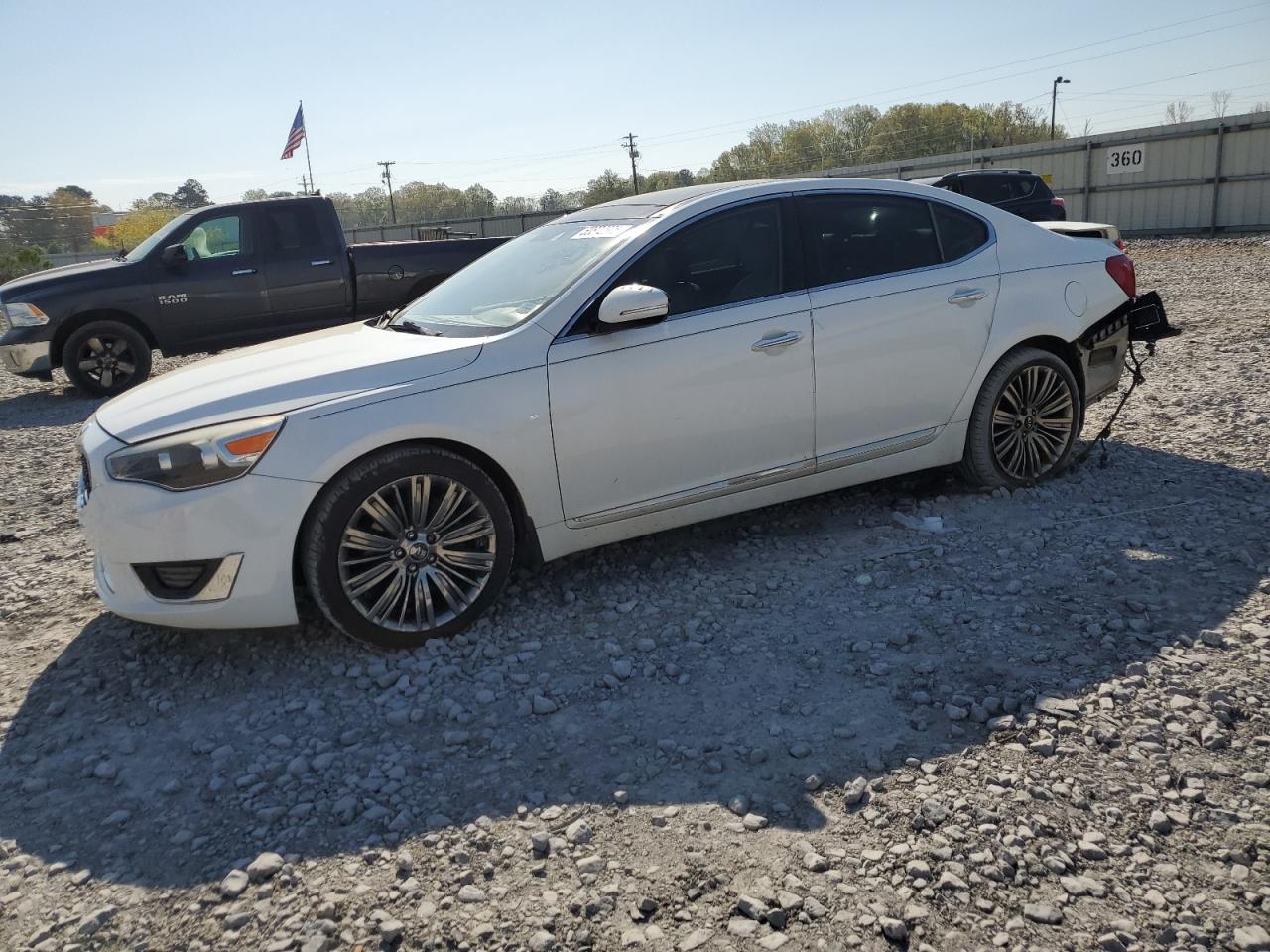2014 Kia Cadenza Premium na sprzedaż w Montgomery, AL - Rear End