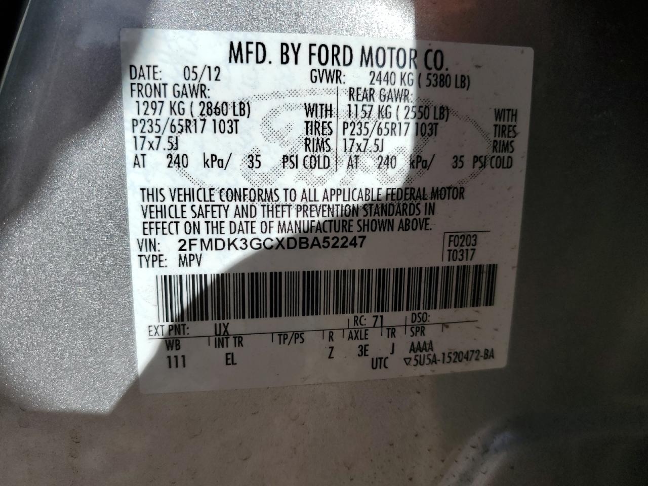 2013 Ford Edge - Image 13