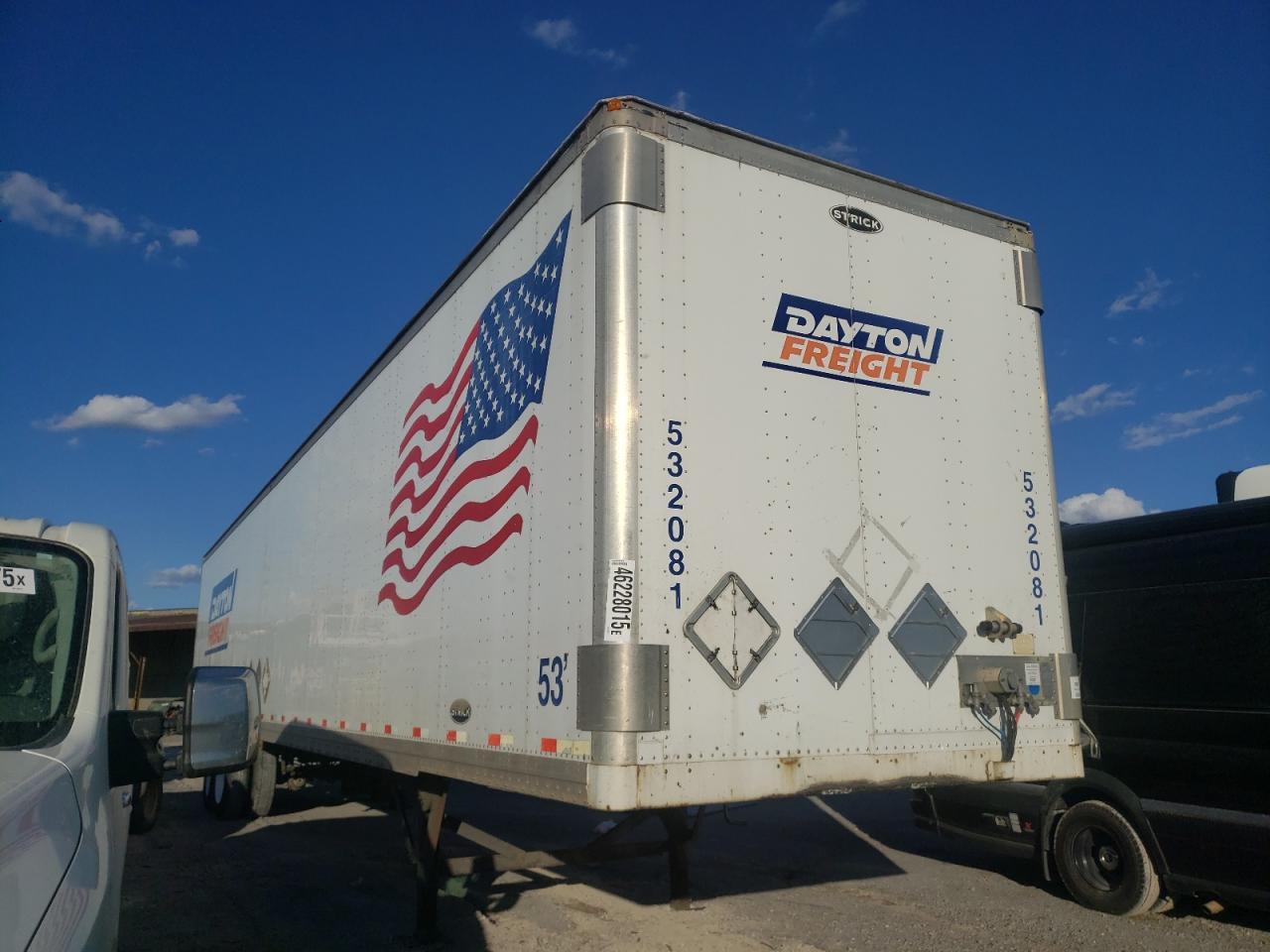 2013 Strick Dry Van Trailer na sprzedaż w Lebanon, TN - Minor Dent/Scratches