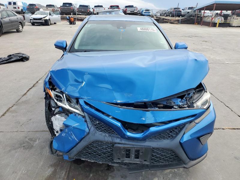  TOYOTA CAMRY 2018 Blue