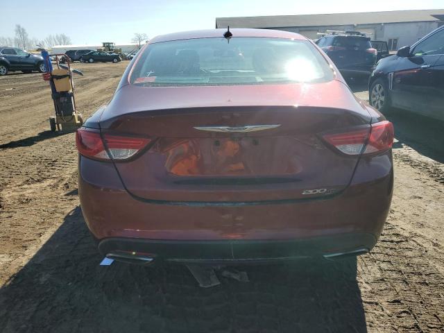 Sedans CHRYSLER 200 2015 Red