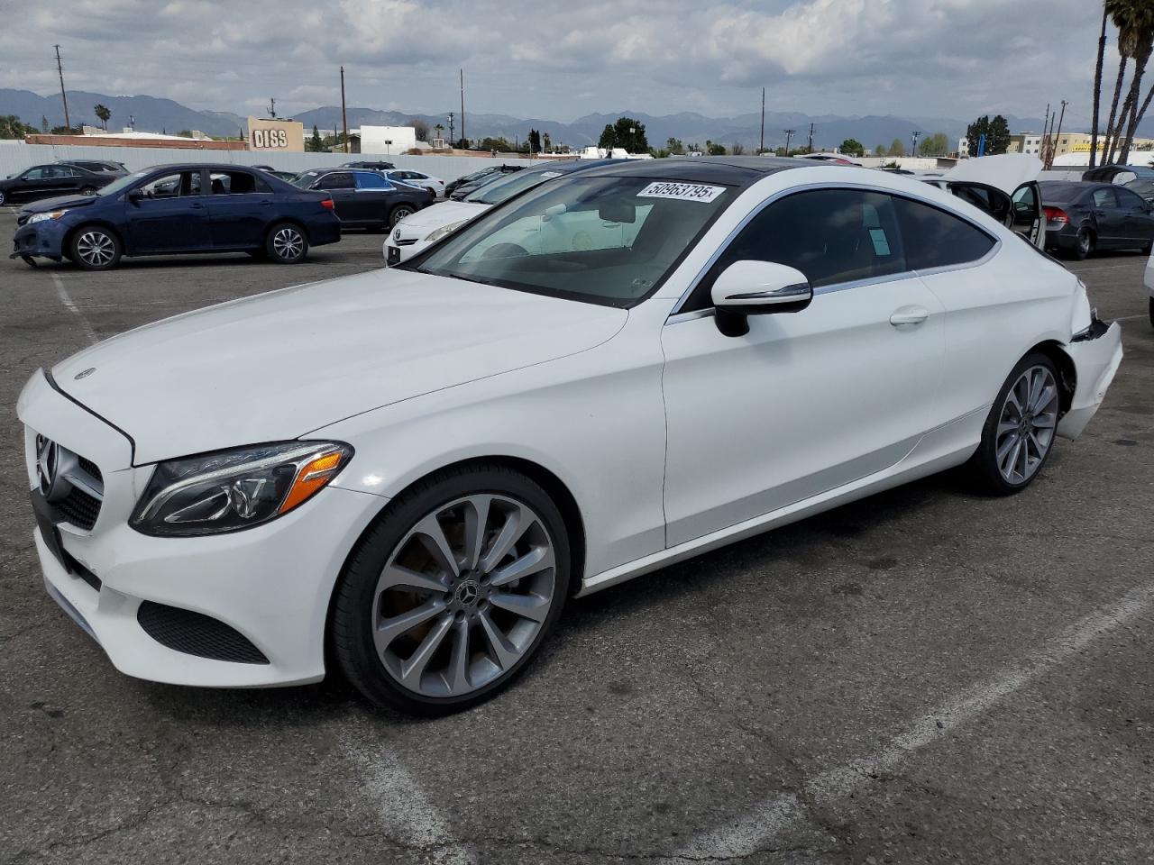 2018 Mercedes-Benz C 300 იყიდება Van Nuys-ში, CA - Rear End