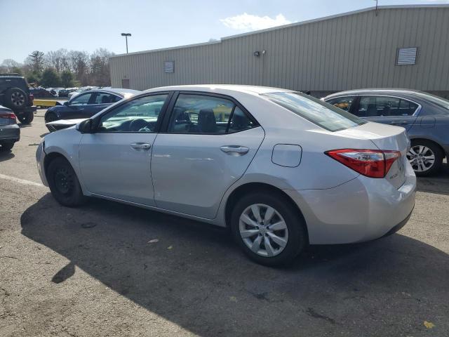  TOYOTA COROLLA 2016 Srebrny