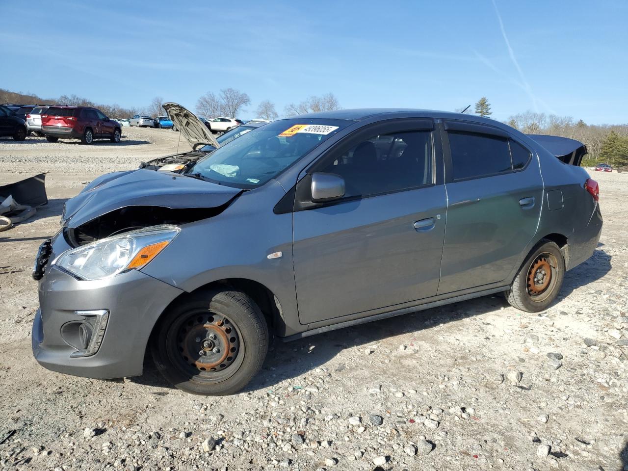 2019 Mitsubishi Mirage G4 Es na sprzedaż w West Warren, MA - Front End