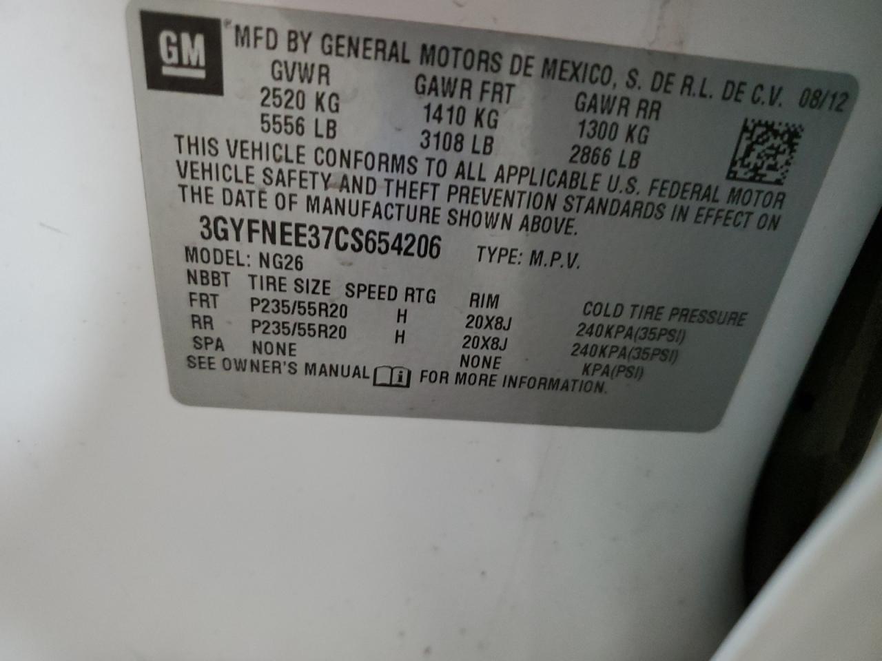 2012 Cadillac SRX - Image 13