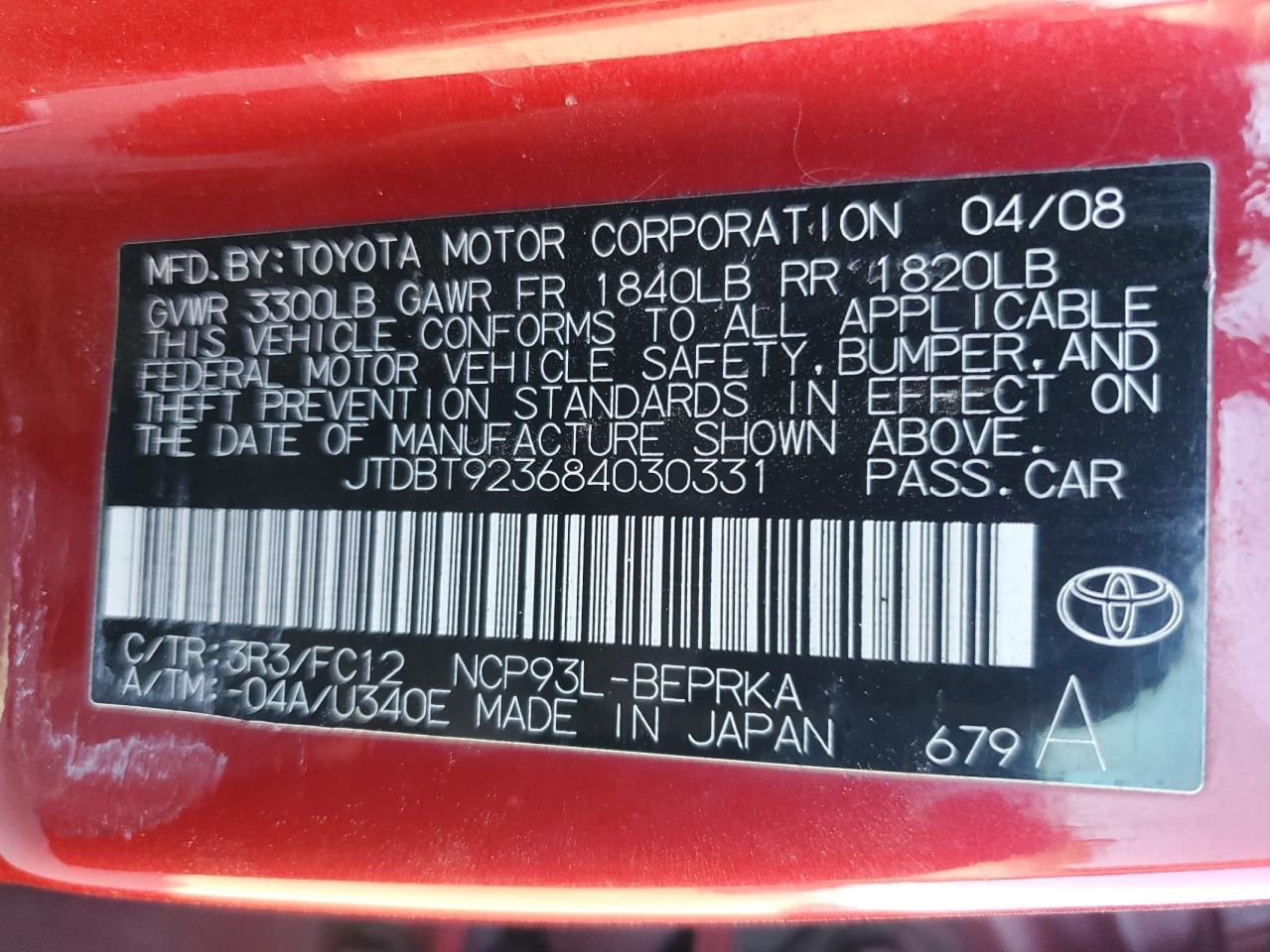 2008 Toyota Yaris - Image 12