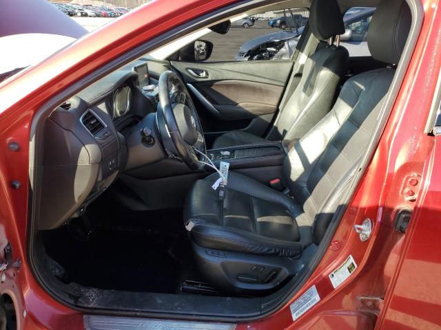 Sedans MAZDA 6 2016 Czerwony