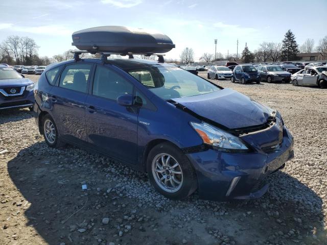  TOYOTA PRIUS 2012 Blue
