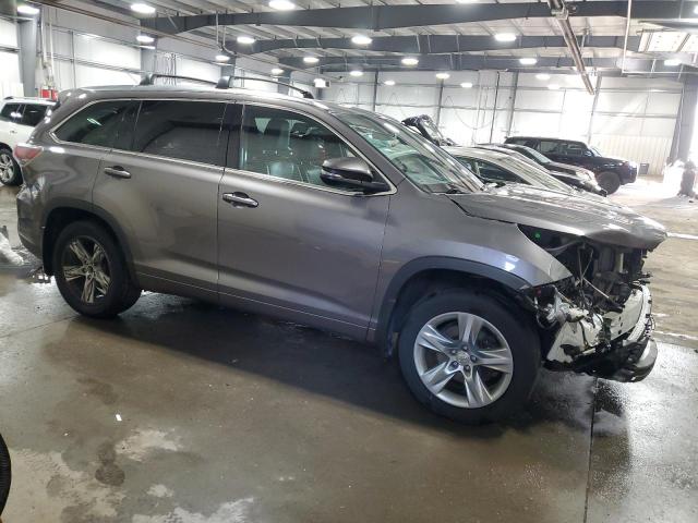  TOYOTA HIGHLANDER 2015 Серый