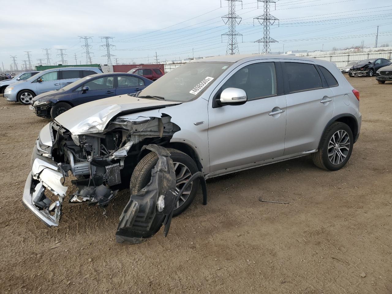 2019 Mitsubishi Outlander Sport Se na sprzedaż w Elgin, IL - Front End