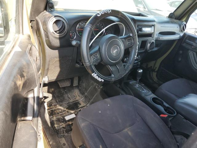  JEEP WRANGLER 2013 Зеленый