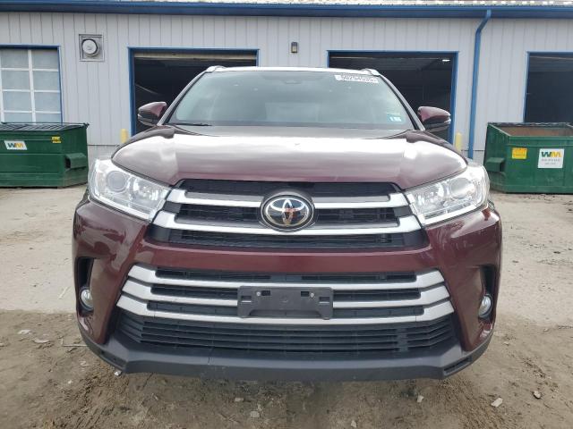  TOYOTA HIGHLANDER 2019 Burgundy