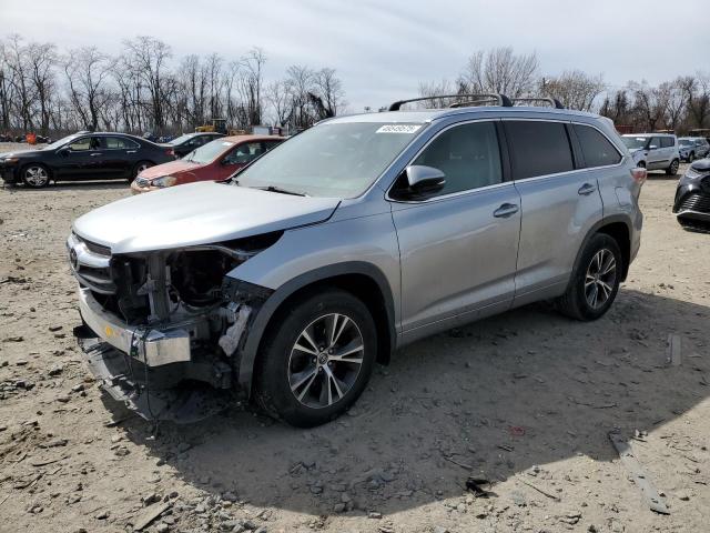  TOYOTA HIGHLANDER 2016 Серебристый