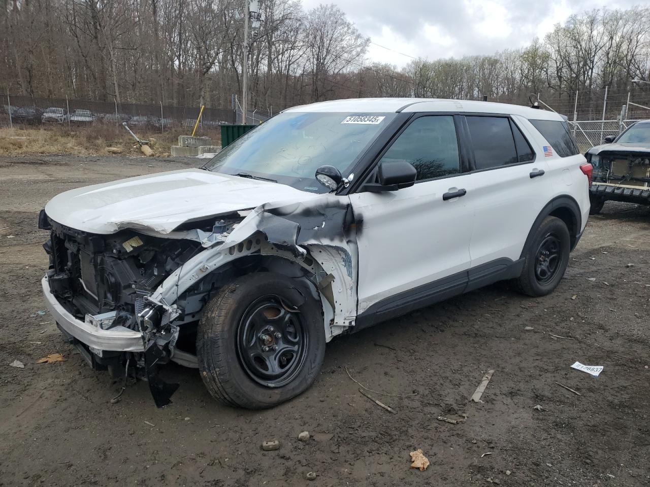 2022 Ford Explorer Police Interceptor en Venta en Baltimore, MD - Front End