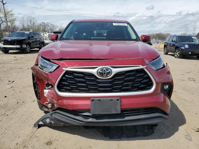  TOYOTA HIGHLANDER 2022 Burgundy