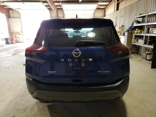  NISSAN ROGUE 2021 Синий