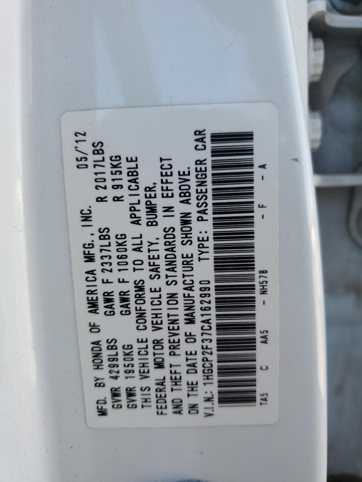 2012 Honda Accord - Image 12
