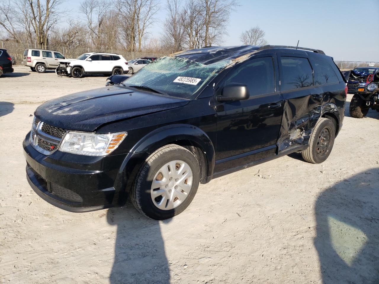 2019 Dodge Journey Se zu verkaufen in Cicero, IN - Top/Roof
