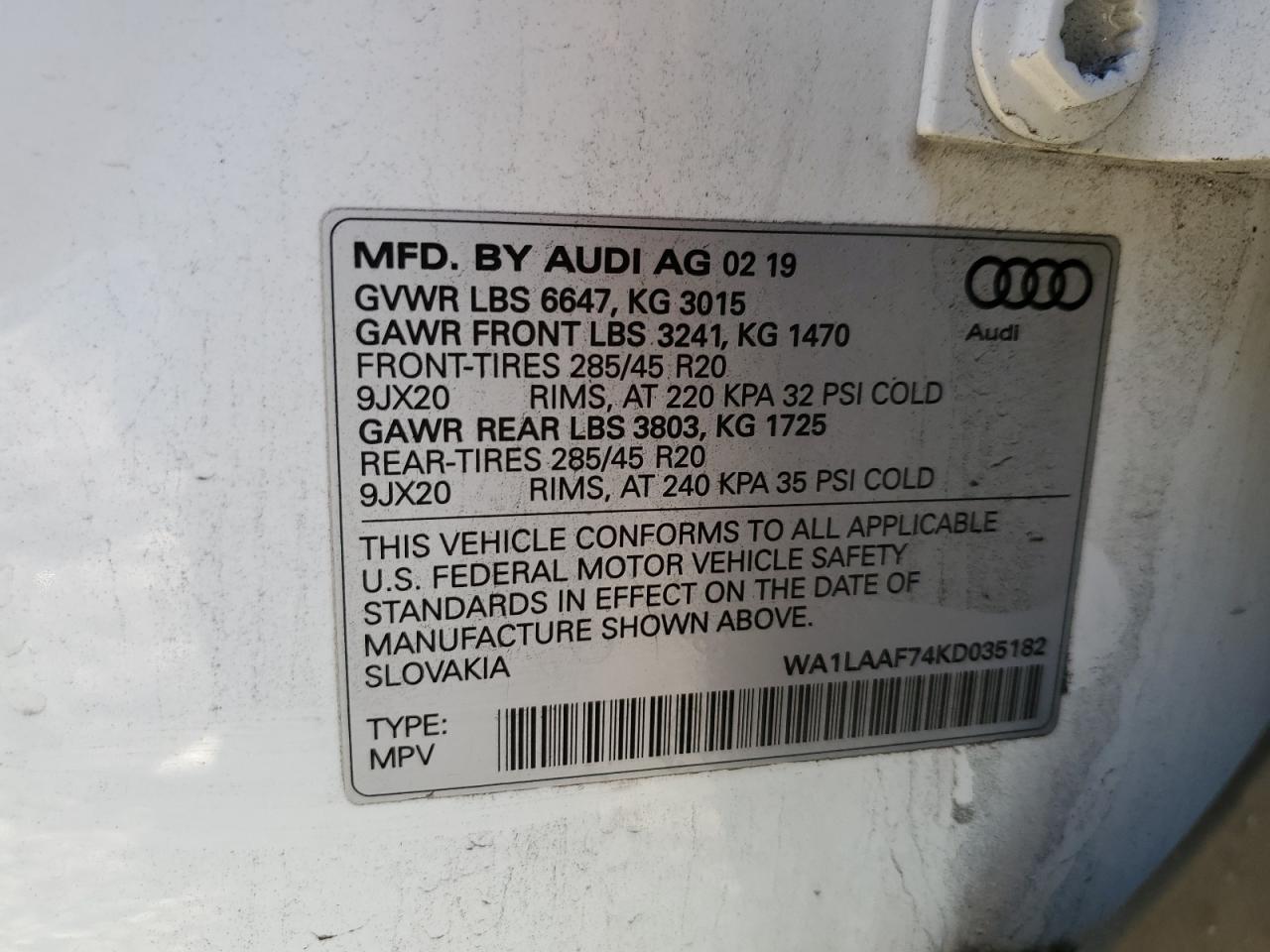 2019 Audi Q7 - Image 13