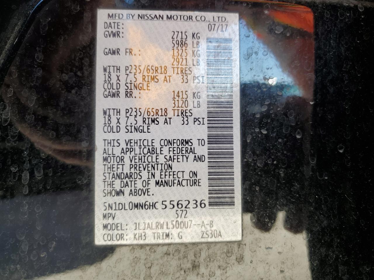 2017 Infiniti QX60 - Image 14