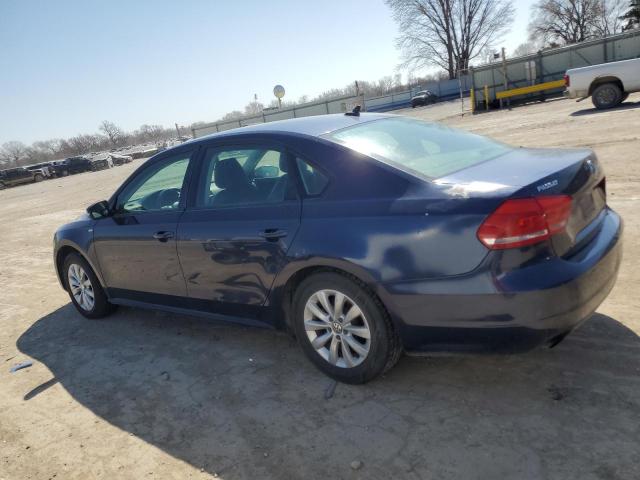Sedans VOLKSWAGEN PASSAT 2015 Blue