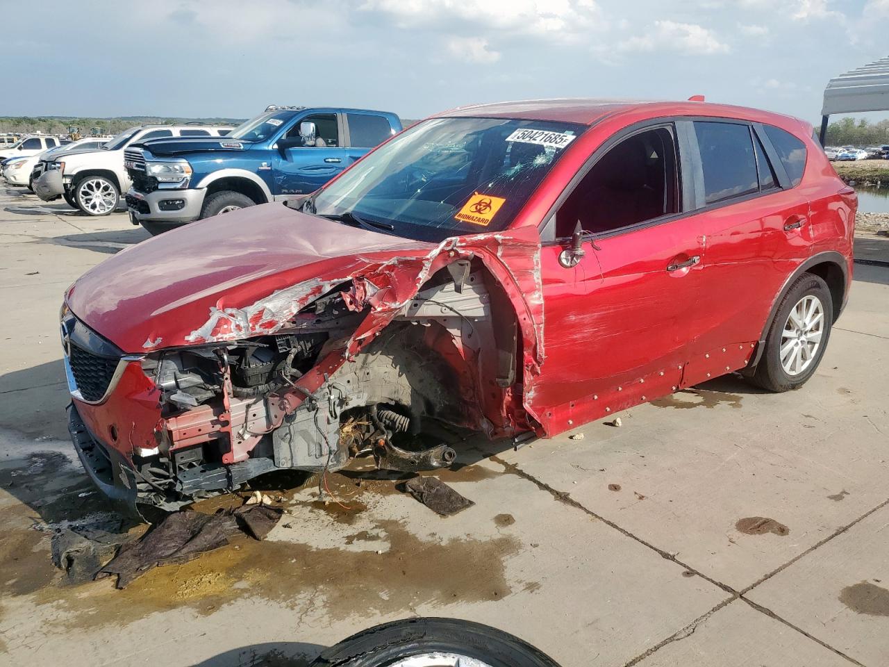 2014 Mazda Cx-5 Touring zu verkaufen in Grand Prairie, TX - Front End