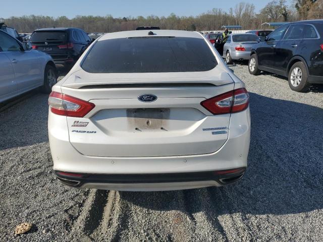 Sedans FORD FUSION 2014 White