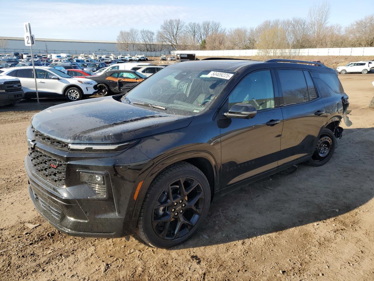 2024 Chevrolet Traverse Rs на продаже в Davison, MI - Rear End
