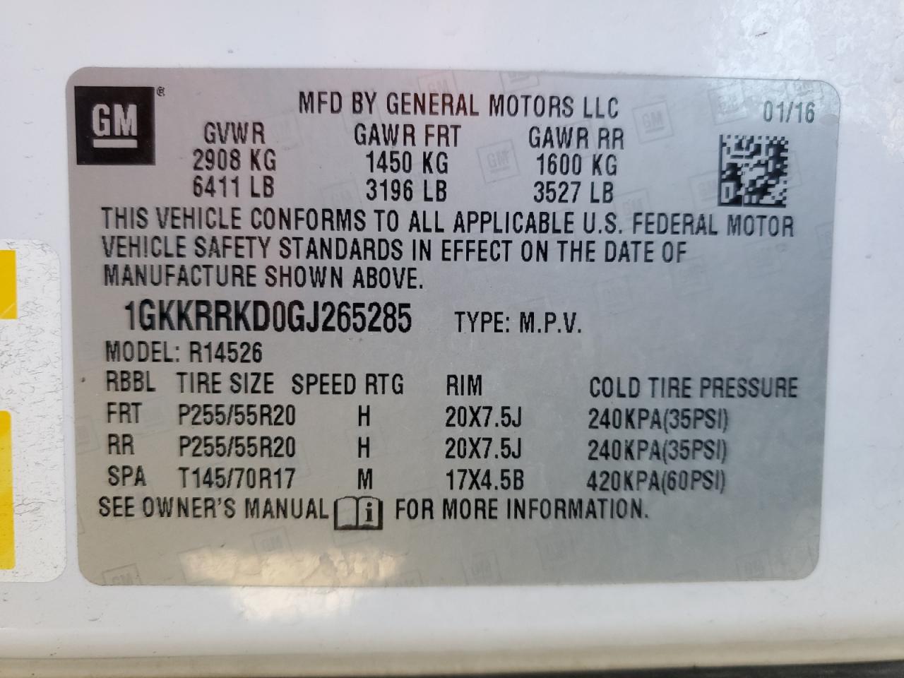 2016 GMC Acadia - Image 16