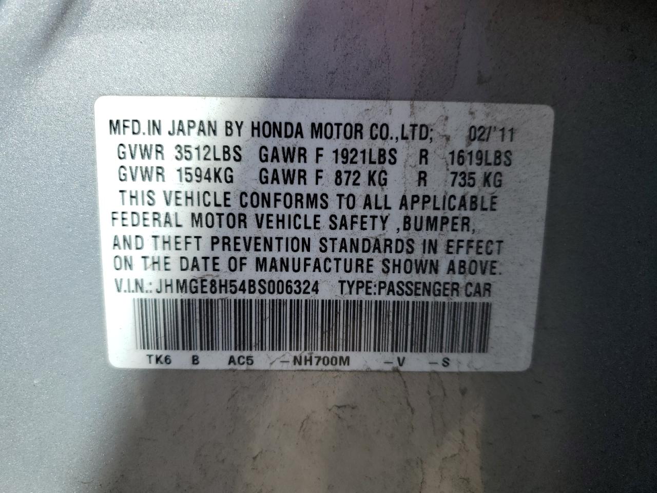 2011 Honda Fit - Image 13