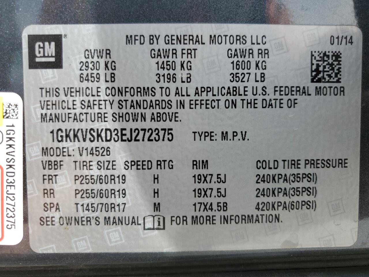 2014 GMC Acadia - Image 13