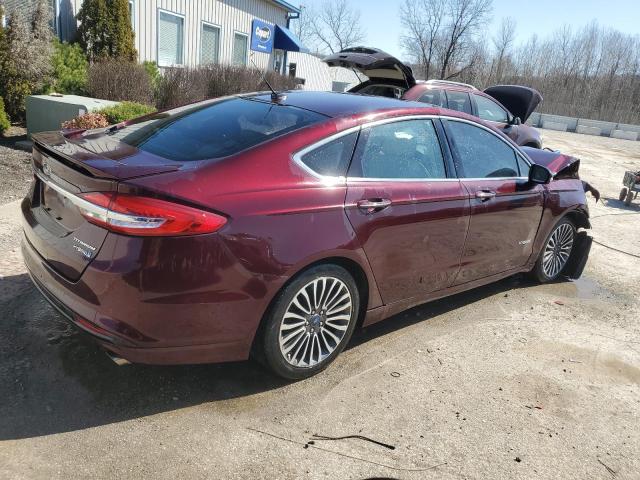  FORD FUSION 2017 Bordowy