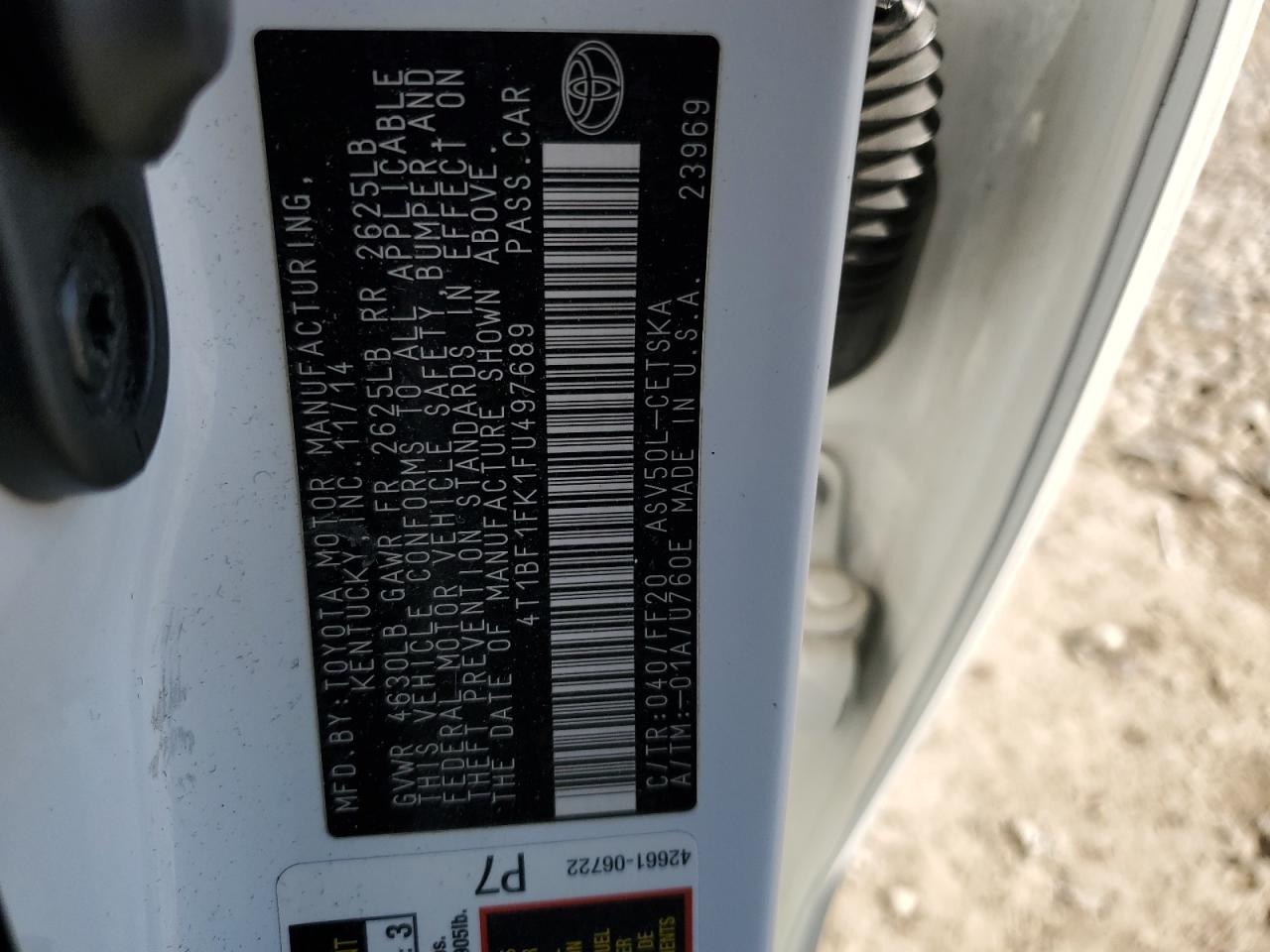 2015 Toyota Camry - Image 14