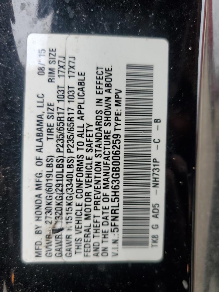 2016 Honda Odyssey - Image 13