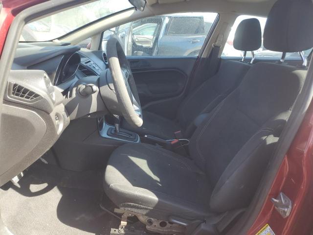  FORD FIESTA 2017 Czerwony