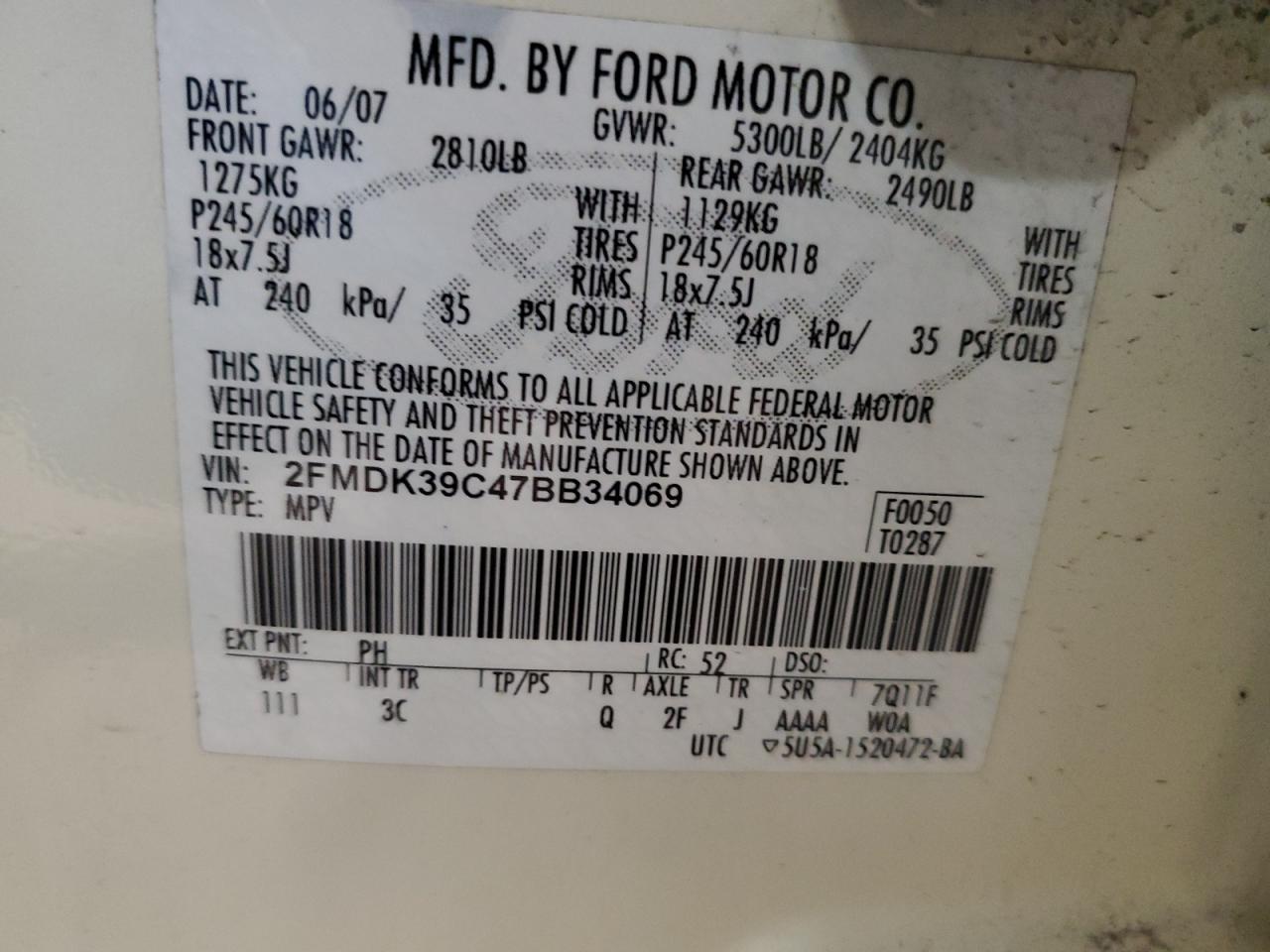 2007 Ford Edge - Image 13