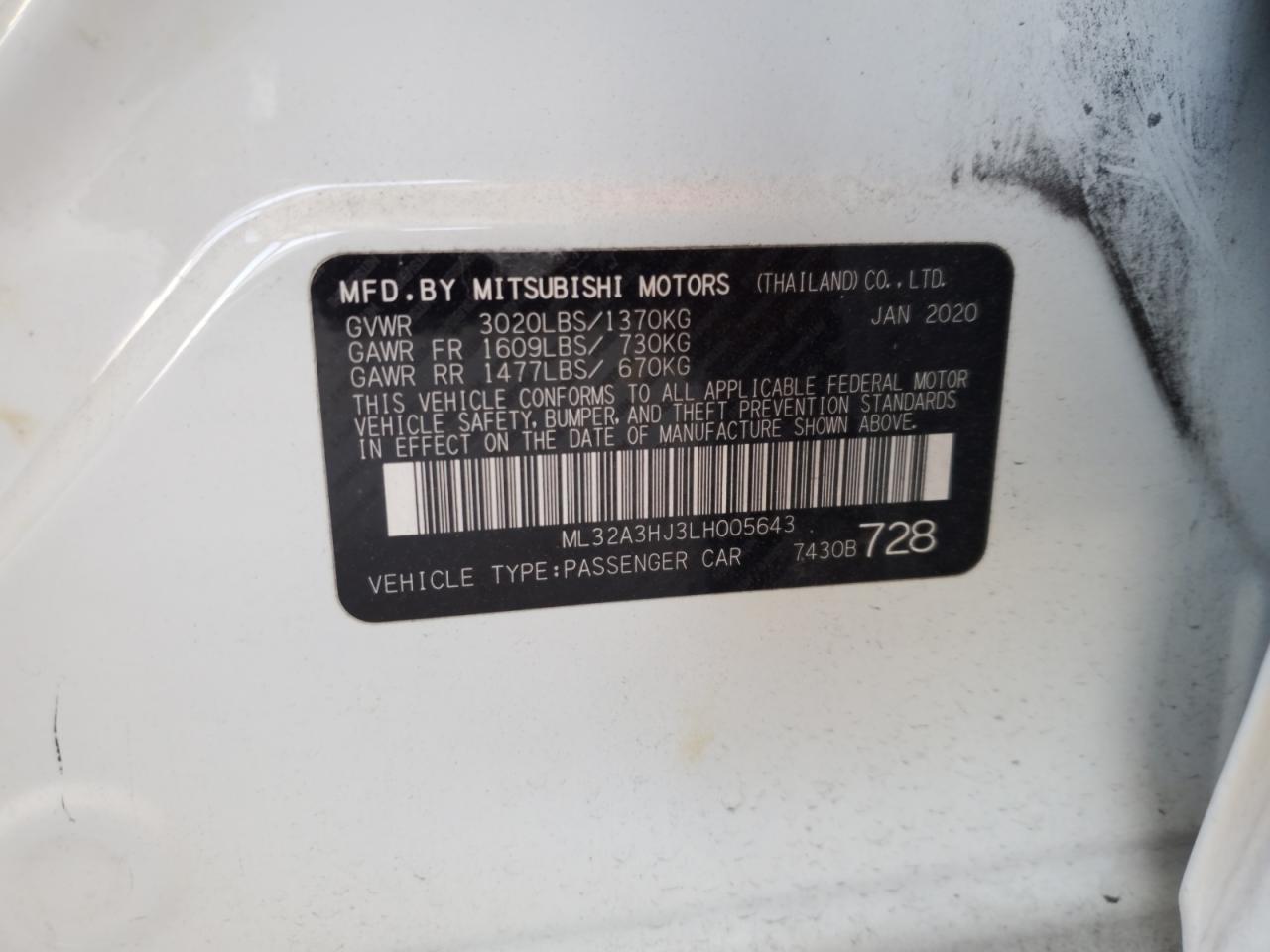 2020 Mitsubishi Mirage - Image 12