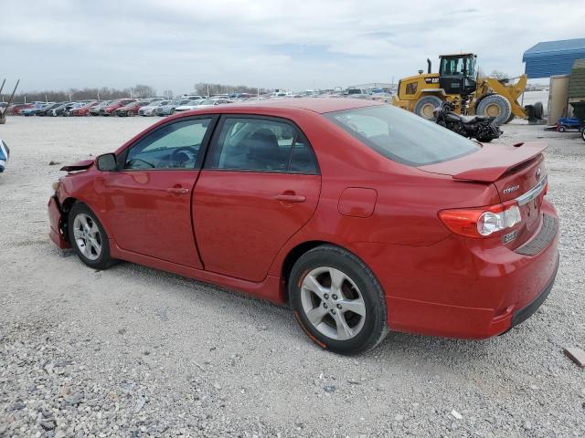 Седаны TOYOTA COROLLA 2013 Красный
